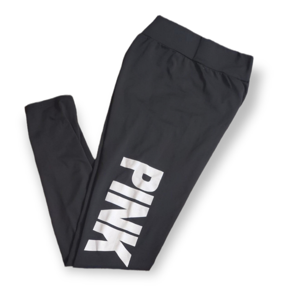 PINK Black Leggings